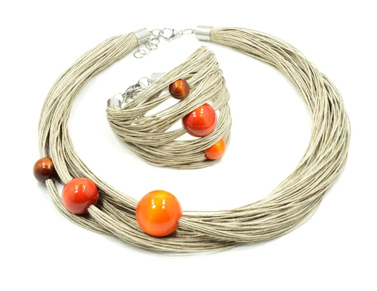 komplet-lniany-braz-rudy-pomaranczowy