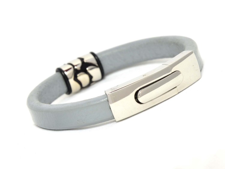 bransoletka-ze-skory-i-stali-chirurgicznej