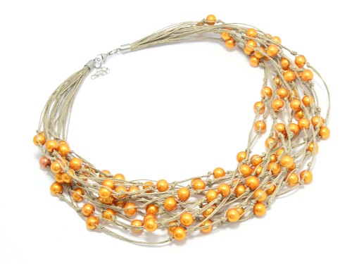 naszyjnik-lniany-z-perelkami-zlotymi