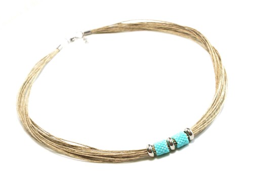 turkuswy-naszyjnik-lniany