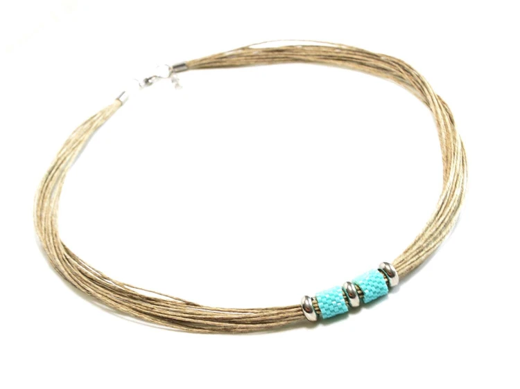 turkuswy-naszyjnik-lniany