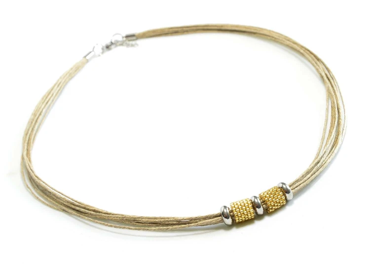 Zloty-naszyjnik-lniany