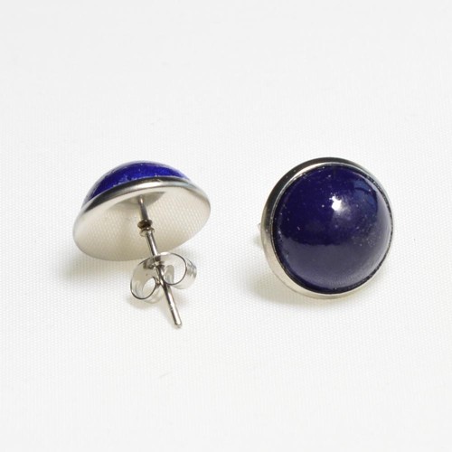 niebieskie-kolczyki drewniane-sztyfty