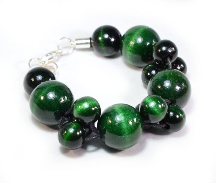 ciemna-zielen-bransoletka-drewniana-BR1