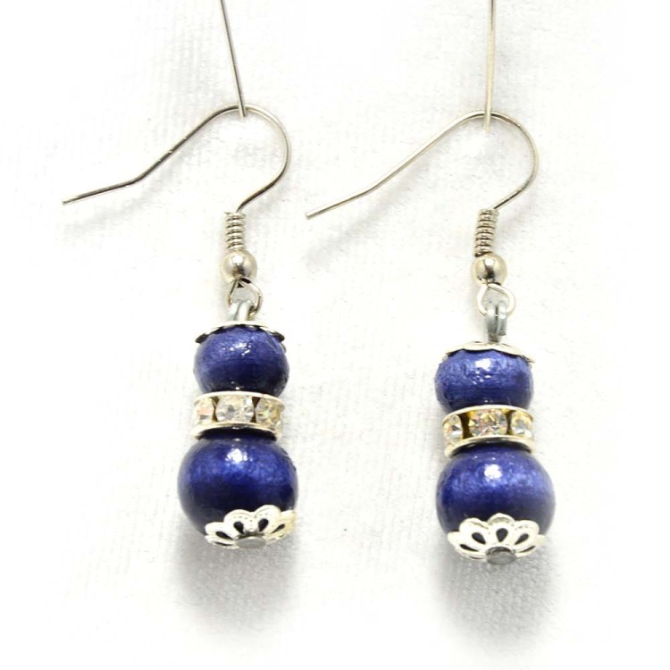 granatowe-kolczyki-drewniane