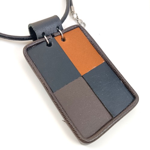 czarno-brazowa-zawieszka-skorzana