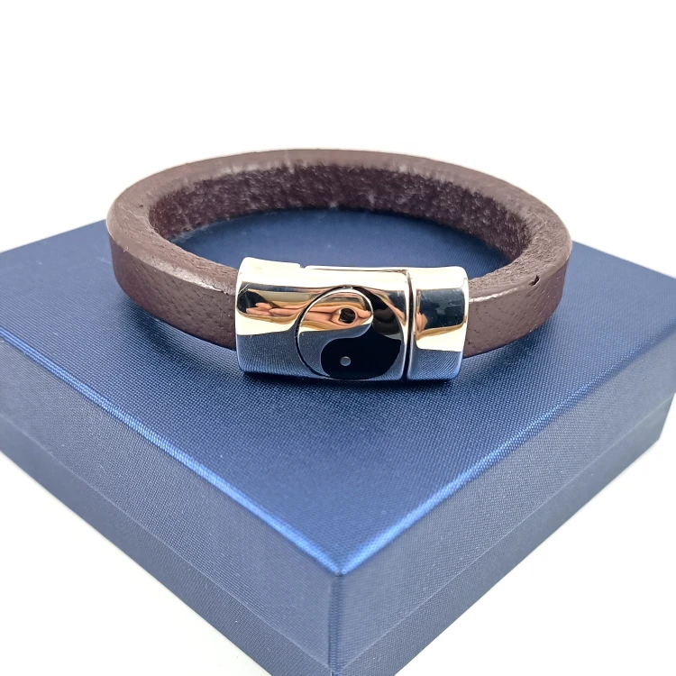 bransoletka-skorzana-damska-brazowa