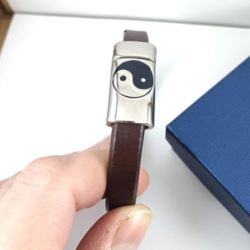 brazowa-bransoletka-z-naturalnej-skory-damska