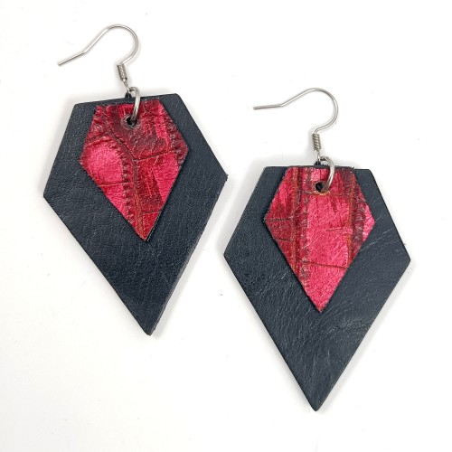 czarne-kolczyki-skorzane